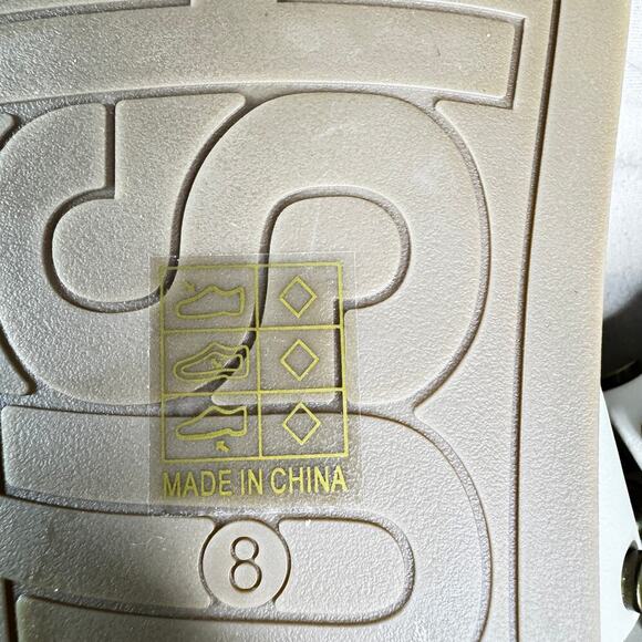 ShuShop Womens sz 8 Cecily Bone Studded Sandal New in Box Wrap Ankle - Picture 6 of 9